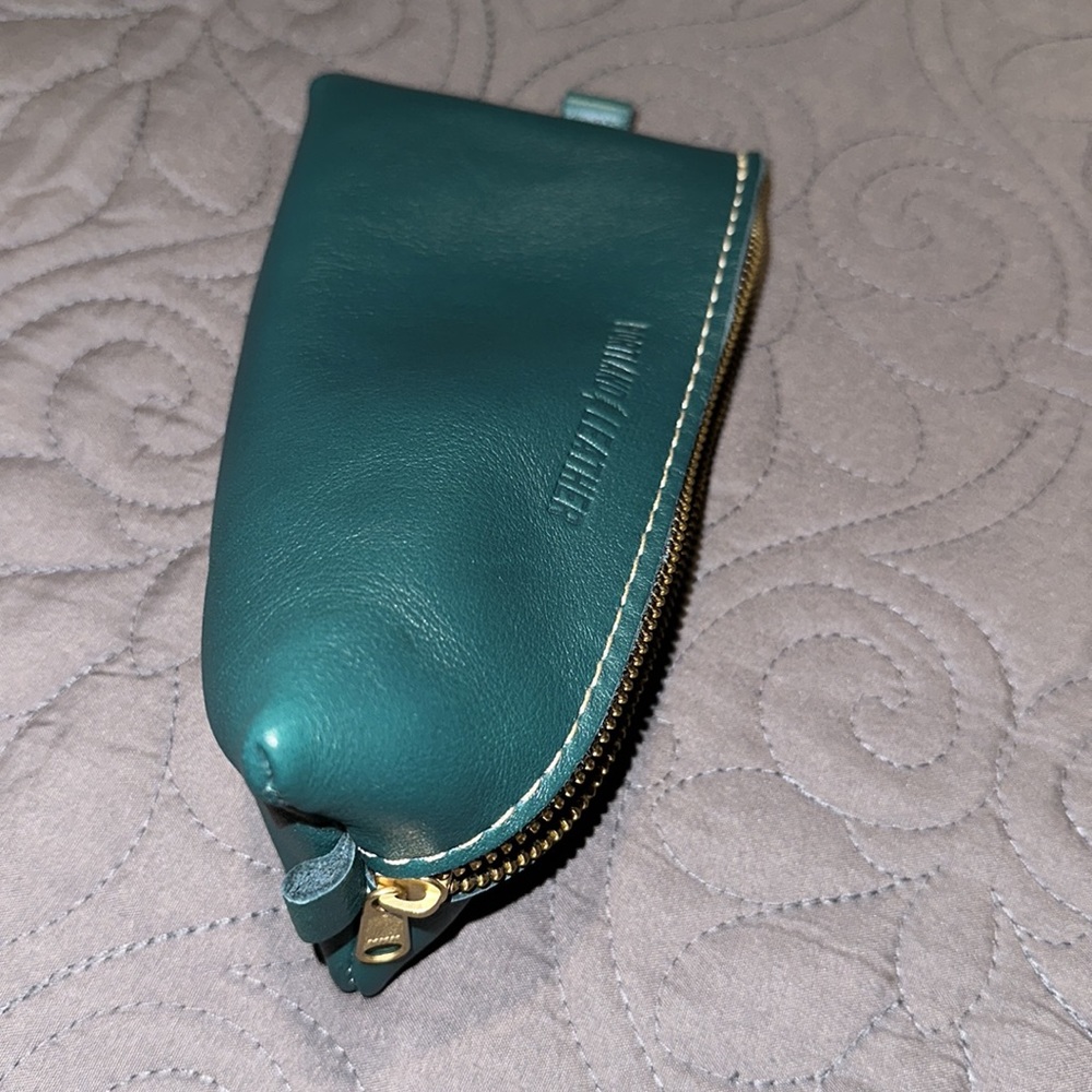 Portland Leather goods Alpine pouch in Peacock - Picture 11 of 14
